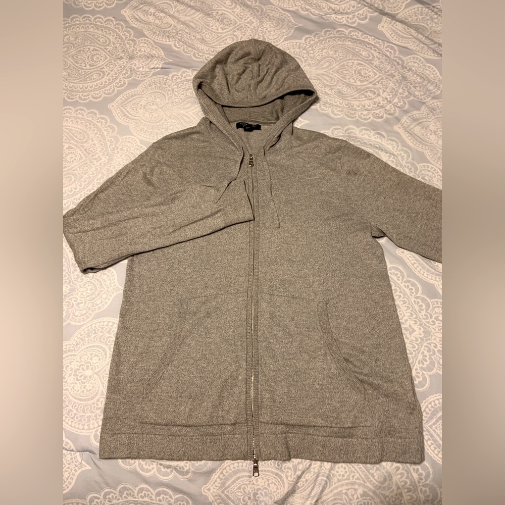 Banana Republic knit hoodie size m